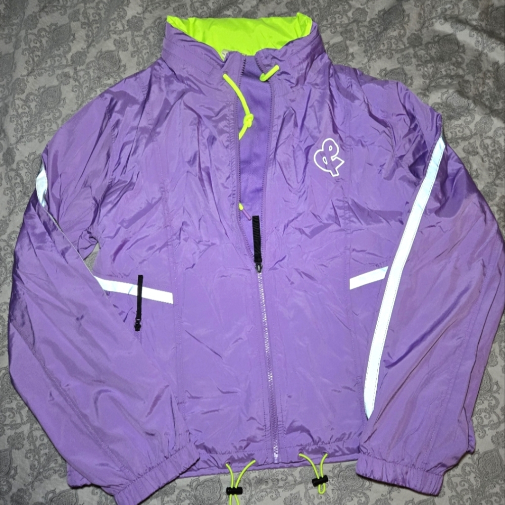 Purple Windbreaker Jacket